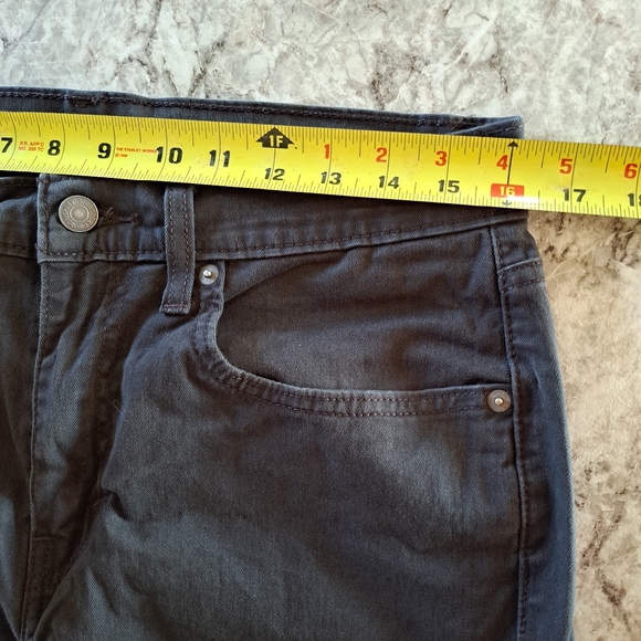 Levi's 502 men's black stretch jeans 32x32 - Picture 7 of 7